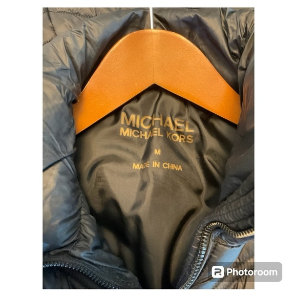 MICHAEL KORS WOMENS BLACK VEST SIZE M - Picture 3 of 5